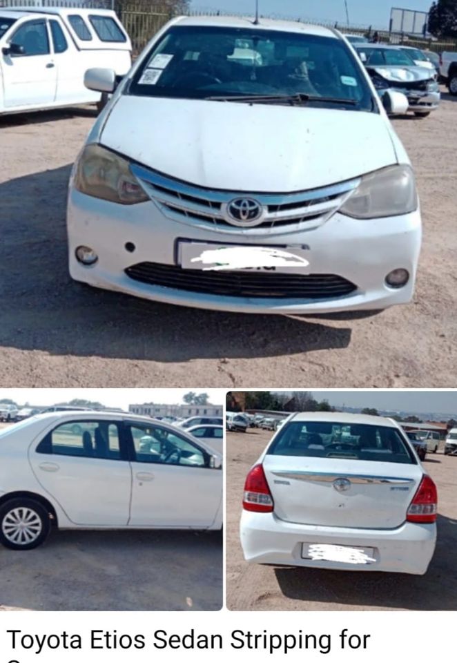 Toyota Etios Stripping for Spares... - Private Seller Toyota Etios Stripping for Spares... - Private Seller