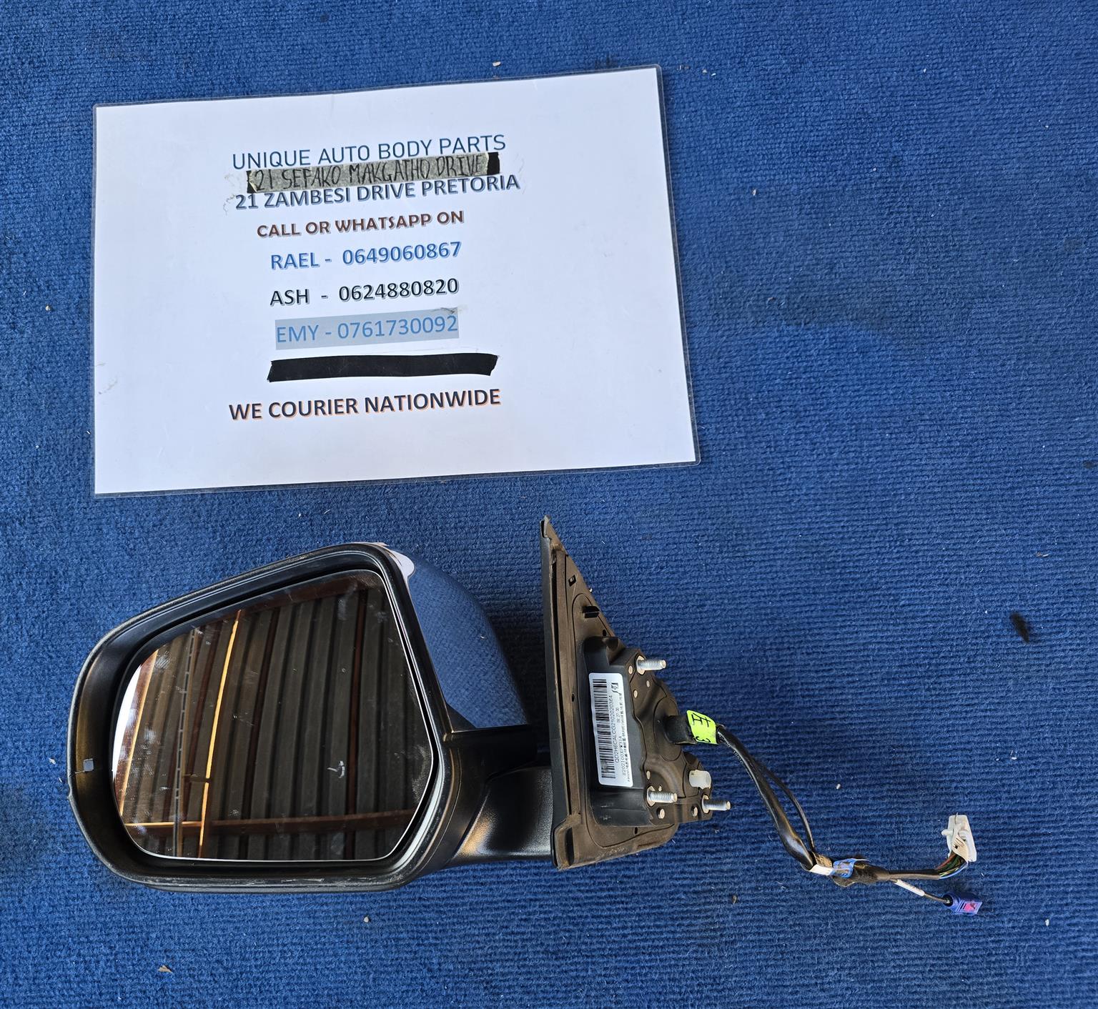 GWM P-Series Complete Left Side Mirror