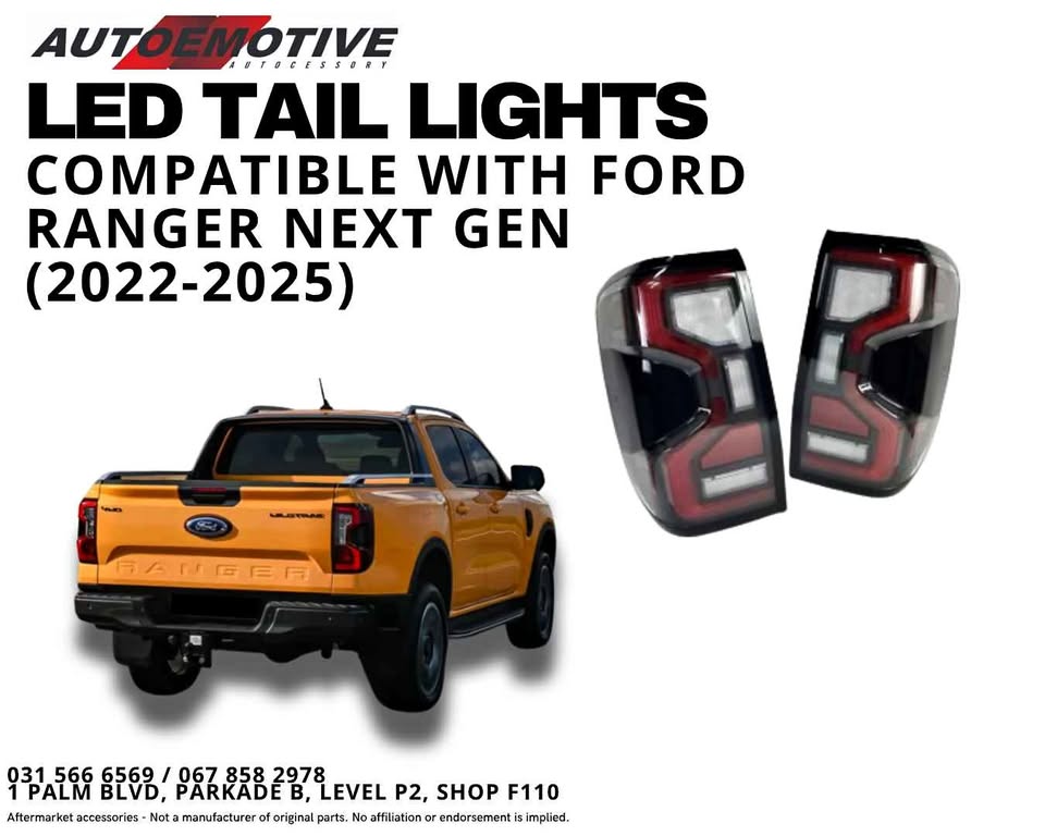 LED Tail Lights Compatible with Ford Ranger Next-Gen (2022-2025) - Private Seller LED Tail Lights Compatible with Ford Ranger Next-Gen (2022-2025) - Private Seller
