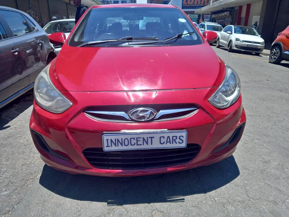2012 HYUNDAI ACCENT 1.6 PETROL, MANUAL TRANSMISSION, NAROON COLOUR