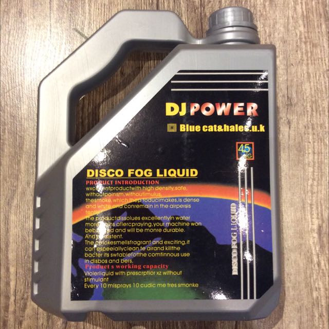 Smoke Fog Machine Liquid / Juice. High Quality Non-Toxic. Brand New Products.