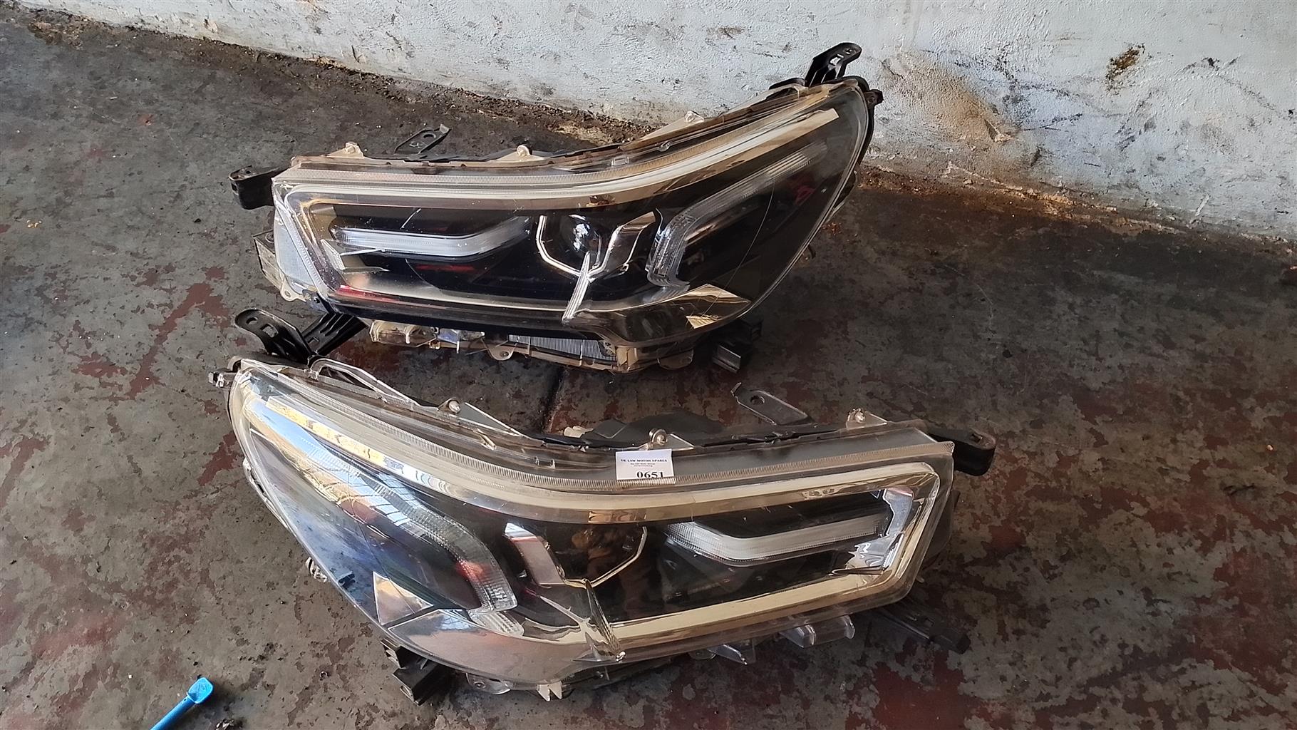 Toyota Hilux Gd-6 Legend LED Headlights For Sale - Private Seller Toyota Hilux Gd-6 Legend LED Headlights For Sale - Private Seller