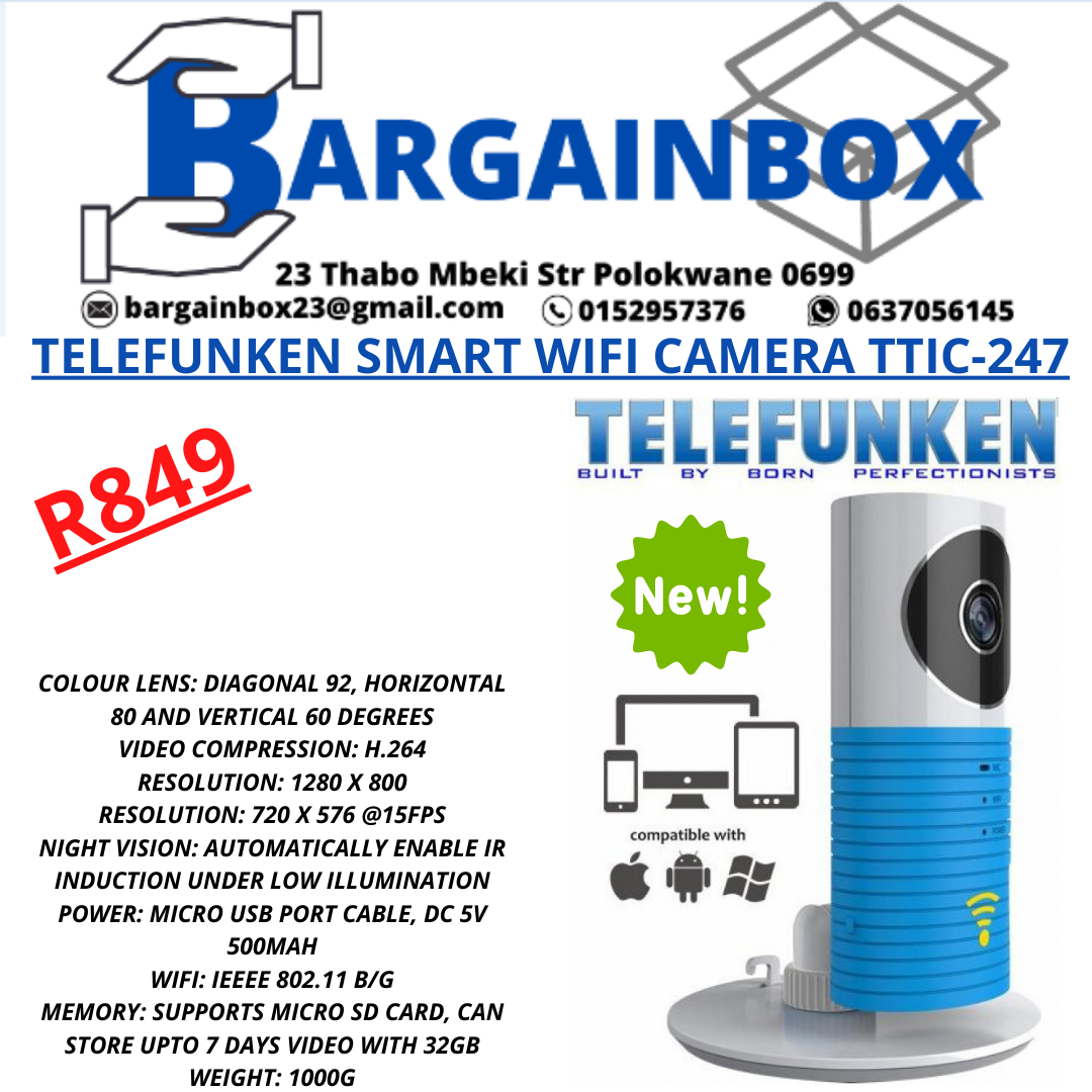 telefunken smart wifi camera