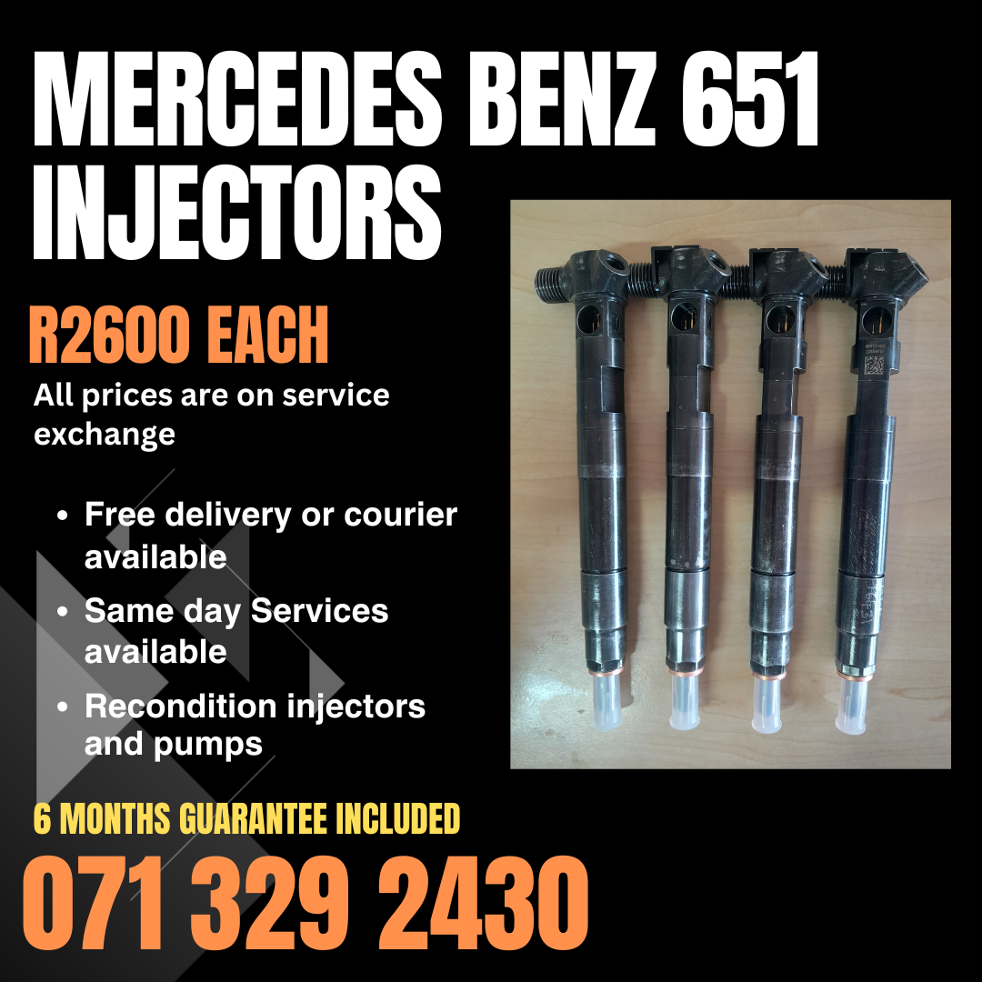 MERCEDES BENZ 651 INJECTORS FOR SALE WITH WARRANTY - Private Seller MERCEDES BENZ 651 INJECTORS FOR SALE WITH WARRANTY - Private Seller
