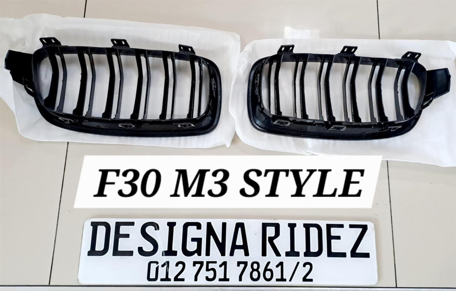 BMW F30 3-SERIES M3 STYLE BUMPER GRILLS NEW AVAILABLE - Private Seller BMW F30 3-SERIES M3 STYLE BUMPER GRILLS NEW AVAILABLE - Private Seller
