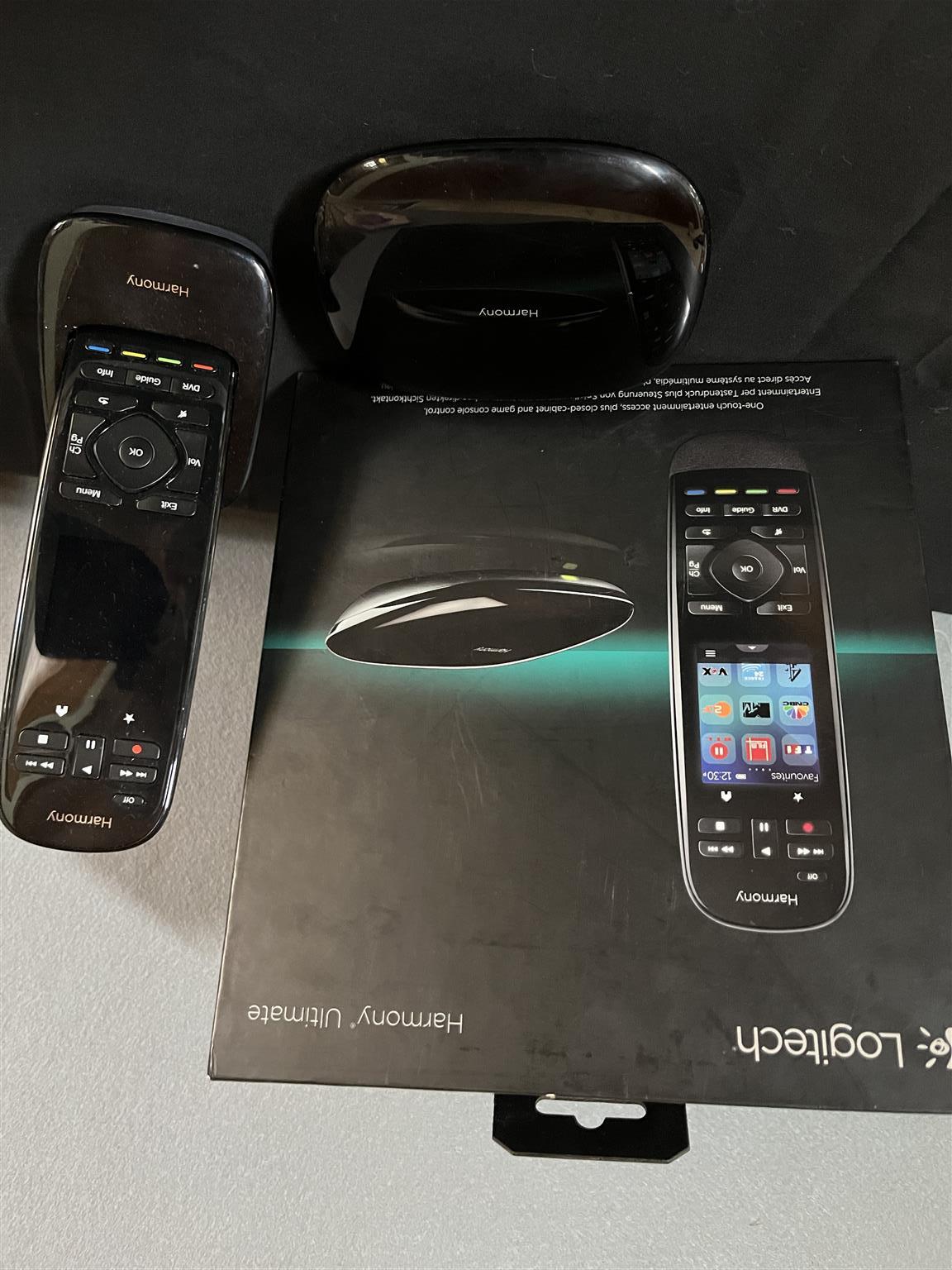 Logitech Harmony Ultimate Remote Control for up to 15 devices.