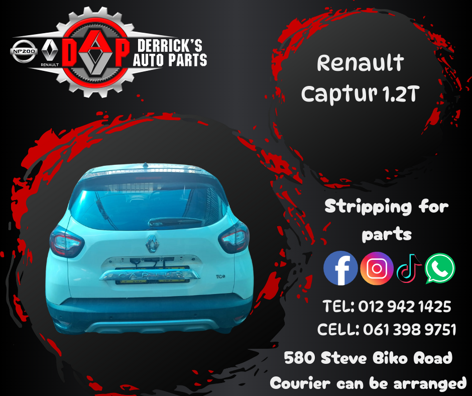 Renault Captur 1.2T Stripping for parts - Private Seller Renault Captur 1.2T Stripping for parts - Private Seller