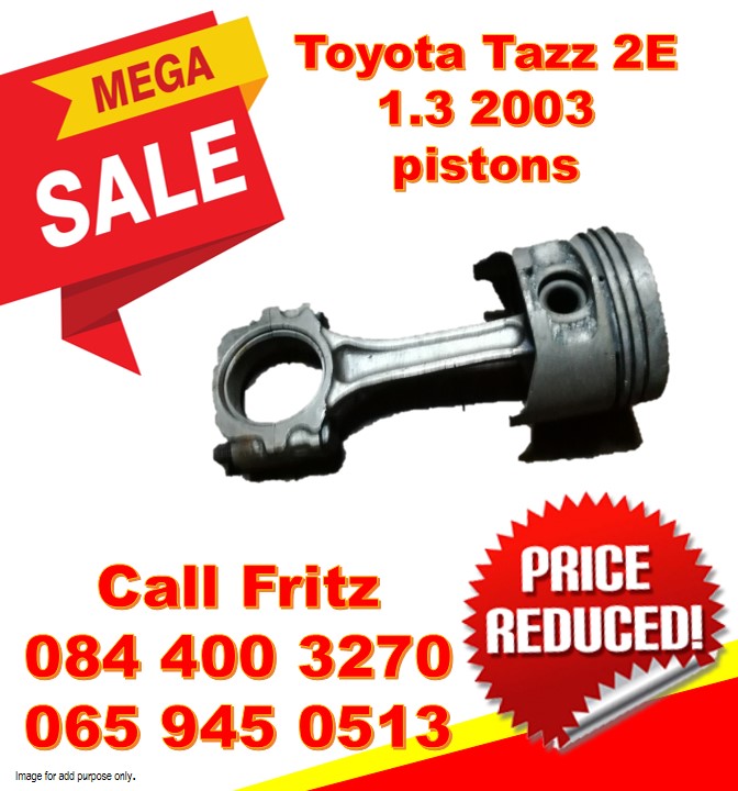 Toyota Tazz 2E 1.3 2003 piston - Private Seller