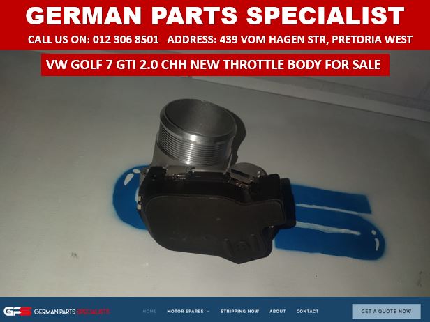 VW GOLF 7 GTI 2.0 CHH BRAND NEW THROTTLE BODY FOR SALE - Private Seller