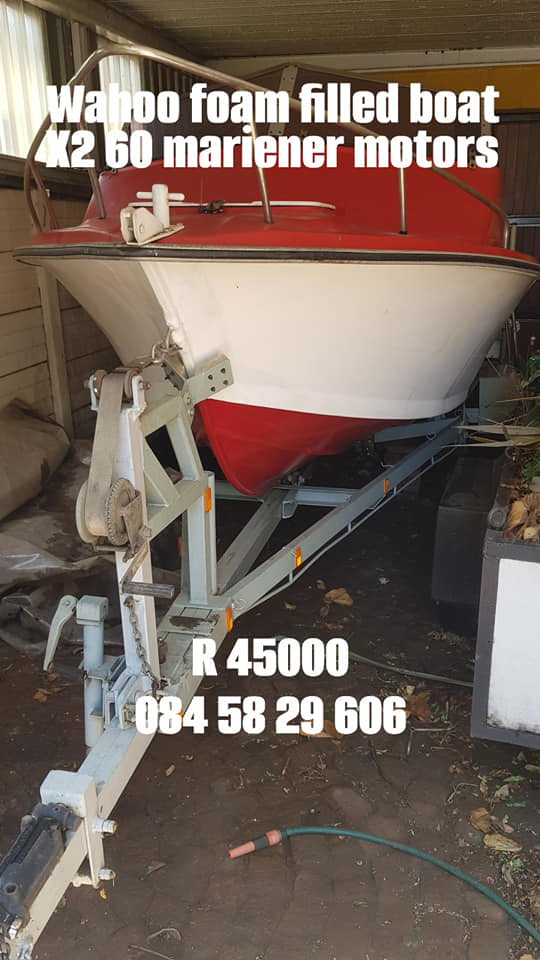 15 FT WAHOO FOAM FILLED BOAT.