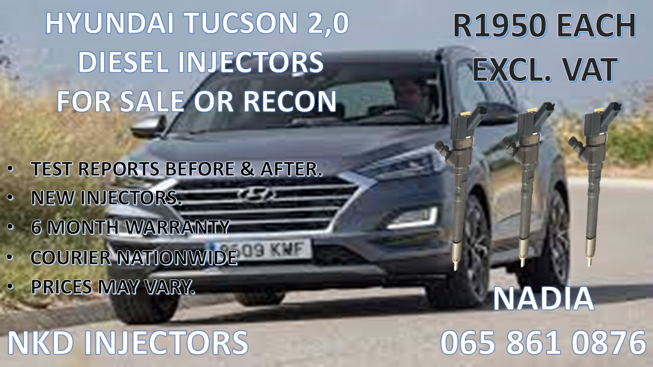 DIESEL INJECTORS FOR SALE FOR HYUNDAI TUCSON 2.0 - Private Seller DIESEL INJECTORS FOR SALE FOR HYUNDAI TUCSON 2.0 - Private Seller