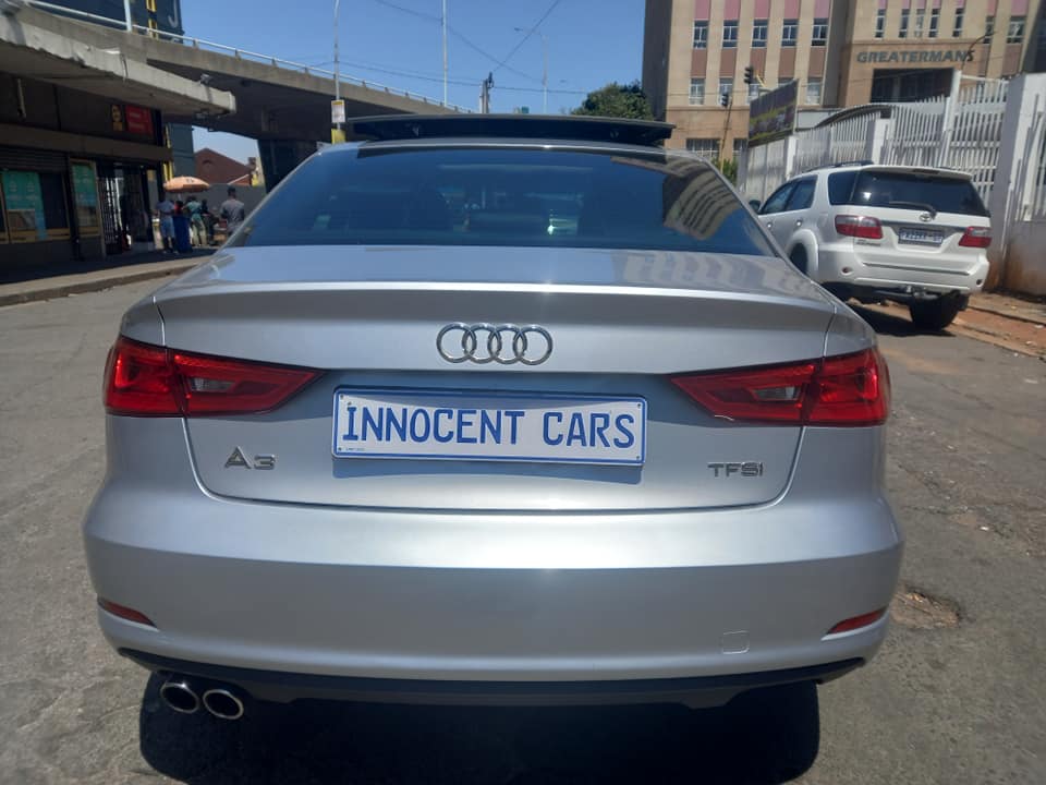 2016 AUDI A3 1.0TFSI 1.4 PETROL, AUTOMATIC TRANSMISSION, SILVER COLOUR, MILEAGE 84000KM