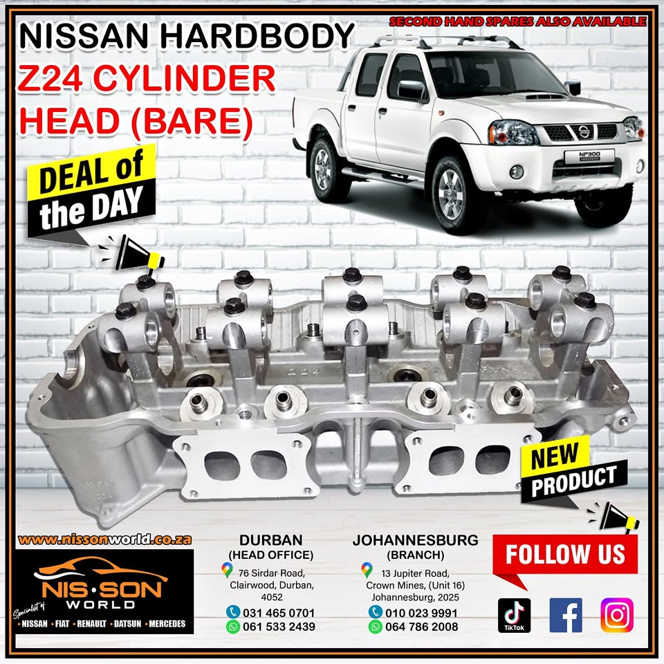 NISSAN HARDBODY Z24 CYLINDER HEAD (BARE) - Private Seller