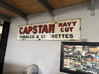 Vintage Capstan sign Vintage Capstan sign