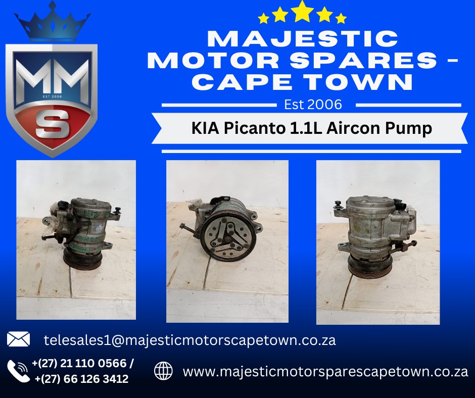 KIA Picanto 1.1L Aircon Pump - Private Seller KIA Picanto 1.1L Aircon Pump - Private Seller