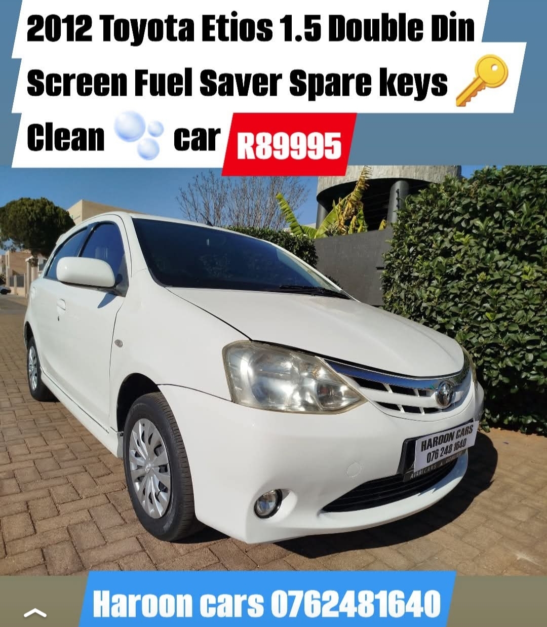 Used 2012 Toyota Etios hatch 1.5 Xi - Private Seller Used 2012 Toyota Etios hatch 1.5 Xi - Private Seller