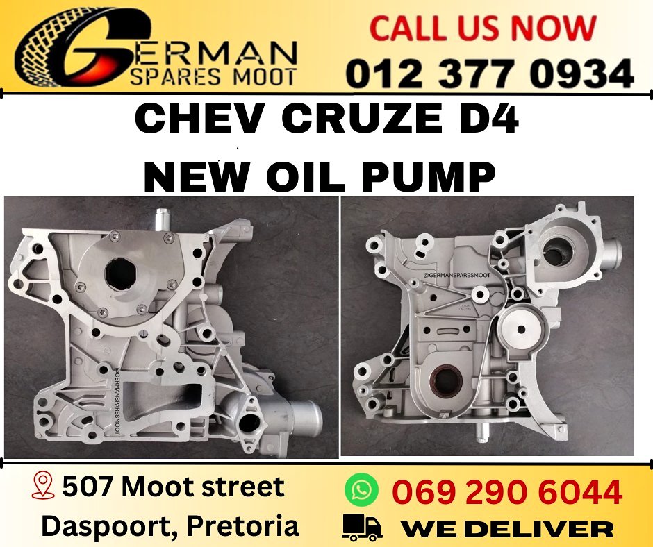 Chev Cruze D4 Oil Pump (New) - Private Seller