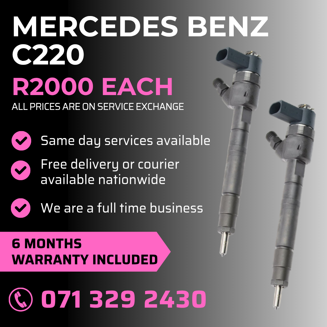 MERCEDES BENZ C220 DIESEL INJECTORS FOR SALE WITH WARRANTY - Private Seller MERCEDES BENZ C220 DIESEL INJECTORS FOR SALE WITH WARRANTY - Private Seller