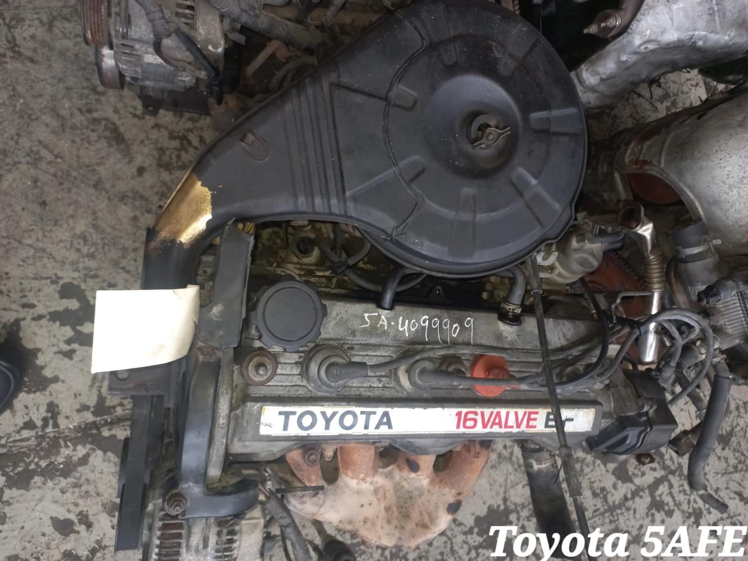 TOYOTA 5A-FE 16 VALVE CARBURETOR ENGINE FOR SALE TOYOTA 5A-FE 16 VALVE CARBURETOR ENGINE FOR SALE