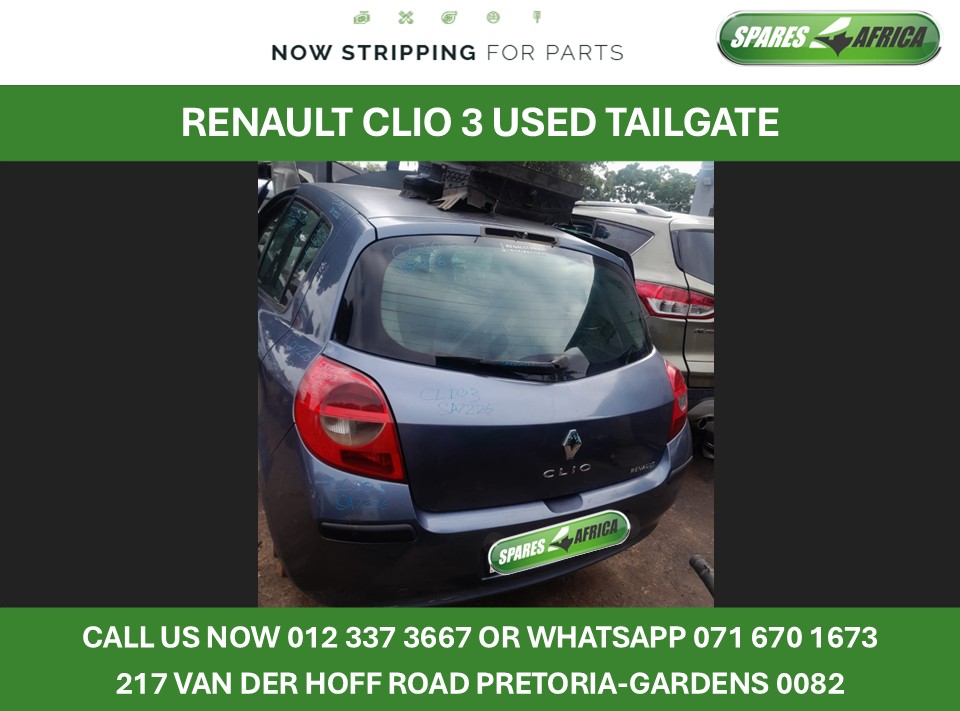 Renault Clio 3 Tailgate for Sale - Private Seller Renault Clio 3 Tailgate for Sale - Private Seller