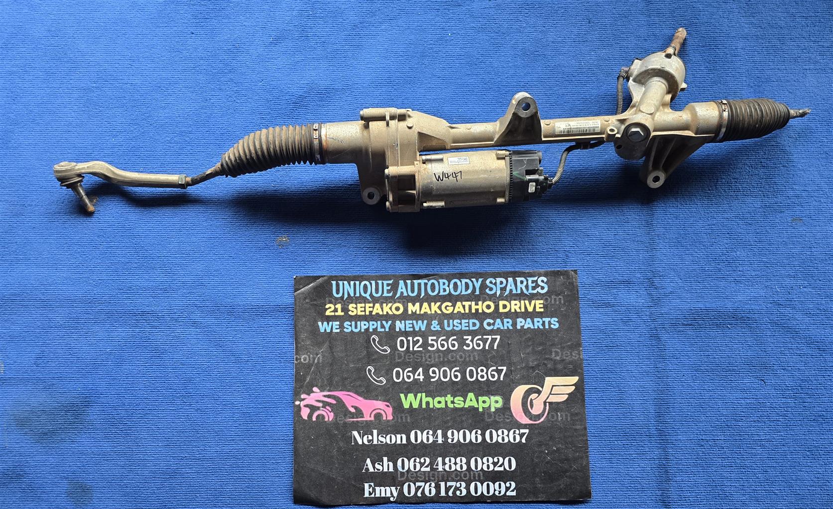 Mercedes 447 steering rack