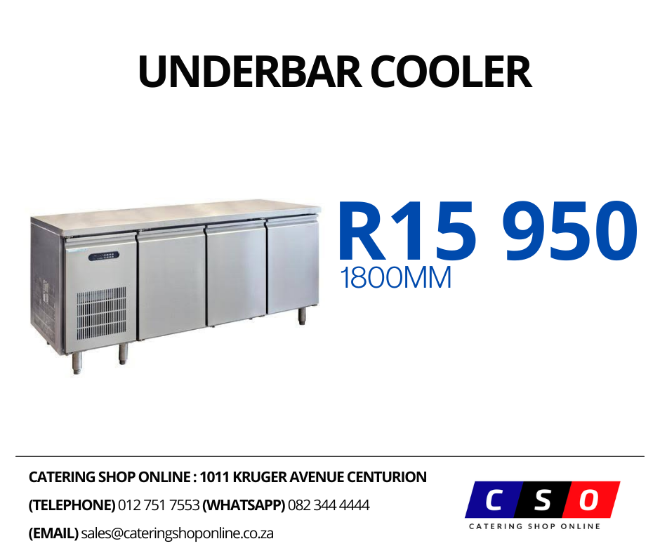 Underbars and Pizza underbars Coolers Brand New