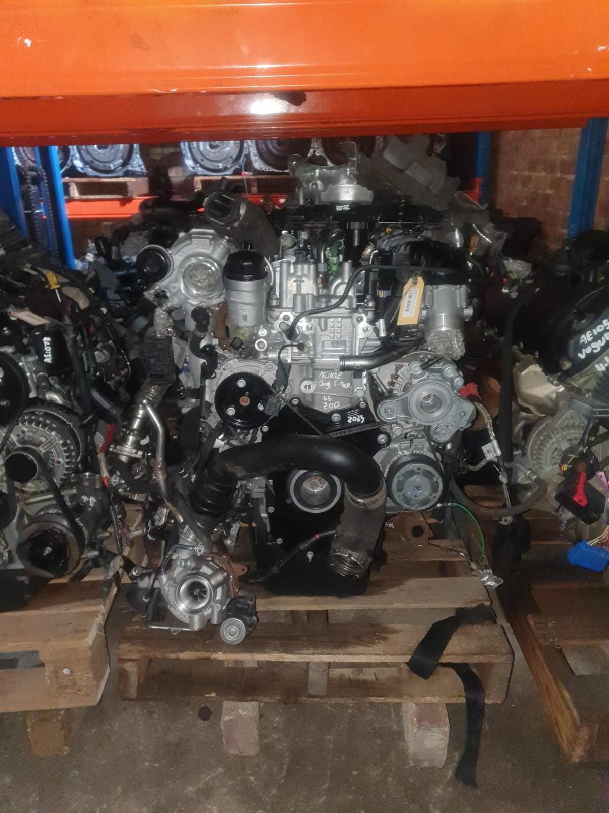 2.0L DIESEL INGENIUM SINGLE TURBO ENGINE FOR LAND ROVER, RANGE ROVER AND JAGUAR