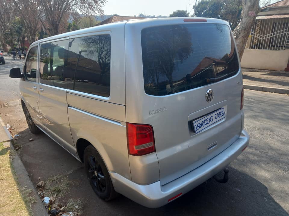 2012 VW KOMBI BUS 2.0 TDI ENGINE DIESEL, MANUAL, SILVER COLOR, MILEAGE