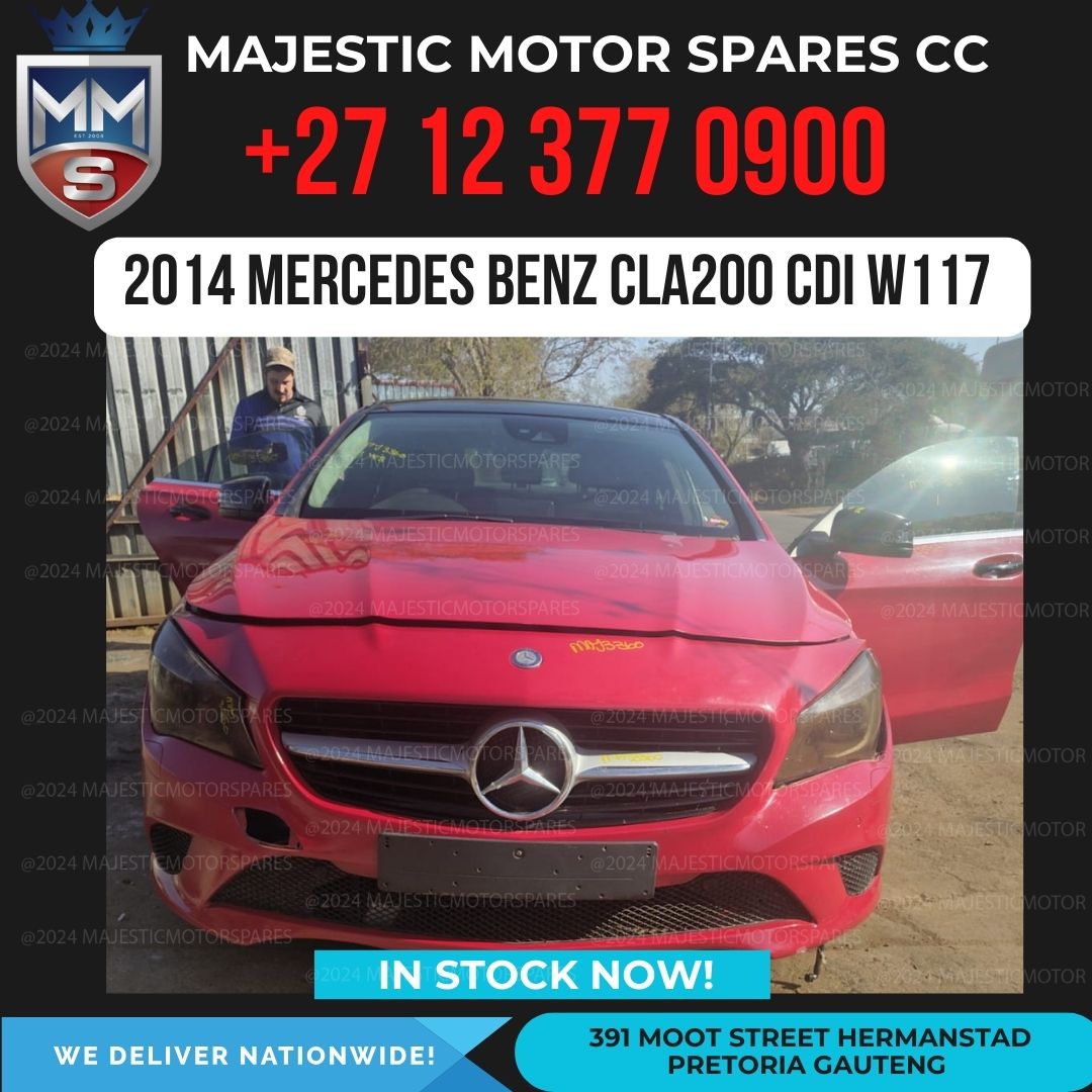 2014 Mercedes Benz CLA220 CDI W117 Used Parts & Auto Spares for Sale - Pretoria - Private Seller 2014 Mercedes Benz CLA220 CDI W117 Used Parts & Auto Spares for Sale - Pretoria - Private Seller
