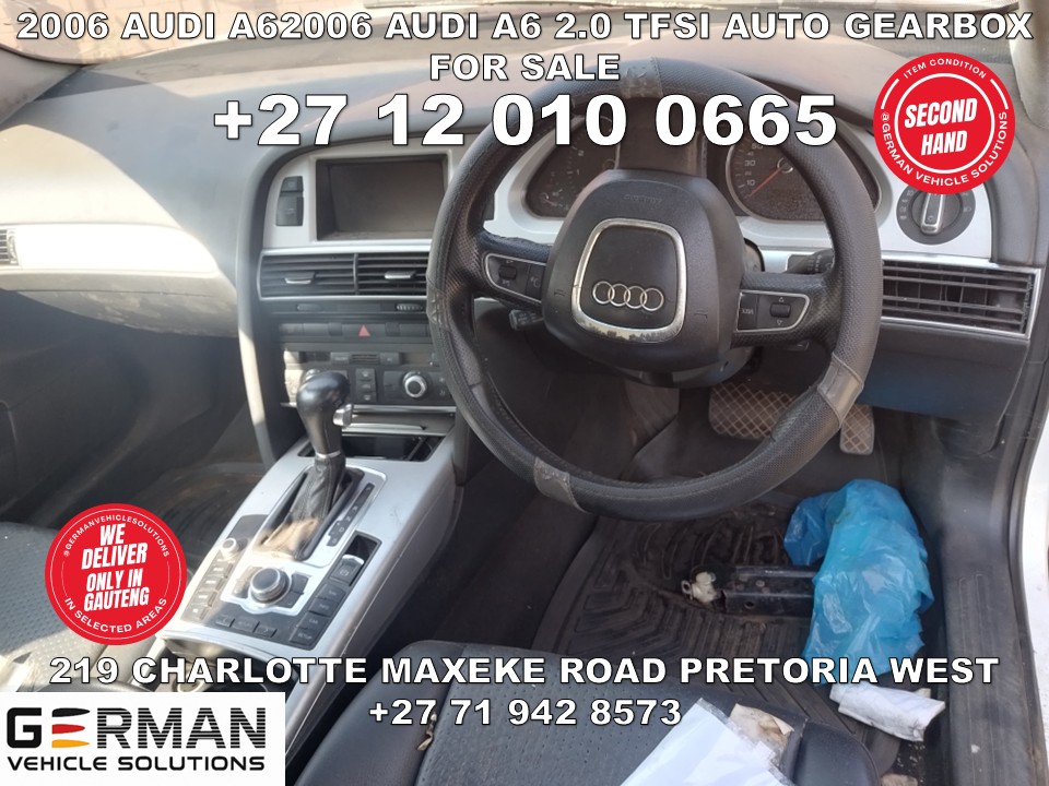 2006 audi a6 automatic 2.0 tfsi gearbox for sale - Private Seller 2006 audi a6 automatic 2.0 tfsi gearbox for sale - Private Seller