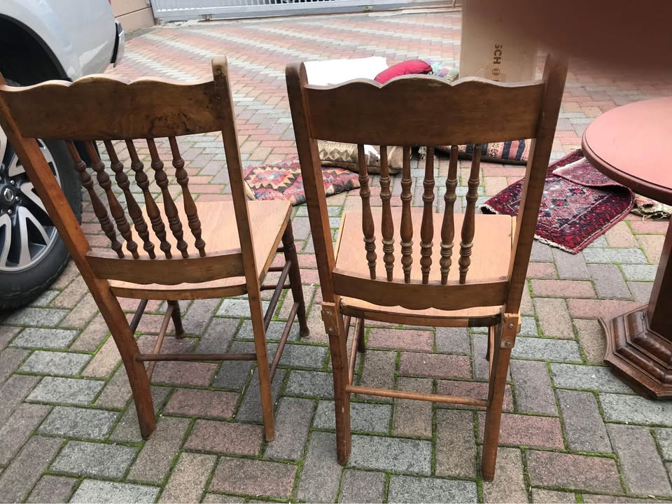 Antique farmhouse chairs
