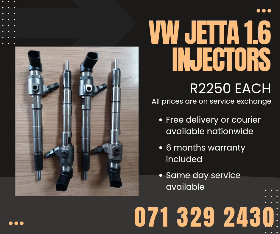 VW JETTA 1.6 INJECTORS FOR SALE WITH WARRANTY - Private Seller VW JETTA 1.6 INJECTORS FOR SALE WITH WARRANTY - Private Seller