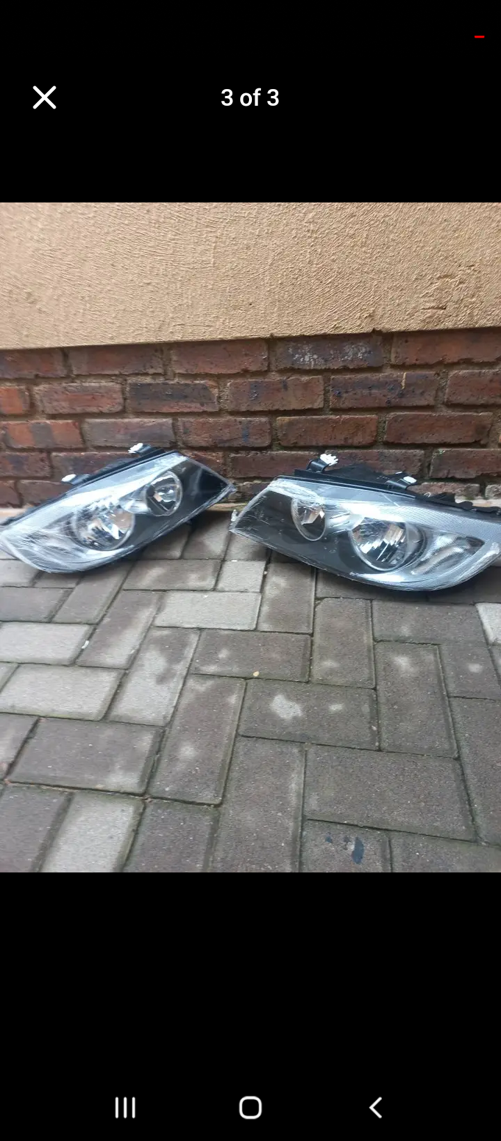 BMW 320D E90 Head lights (left and right sites) - Private Seller