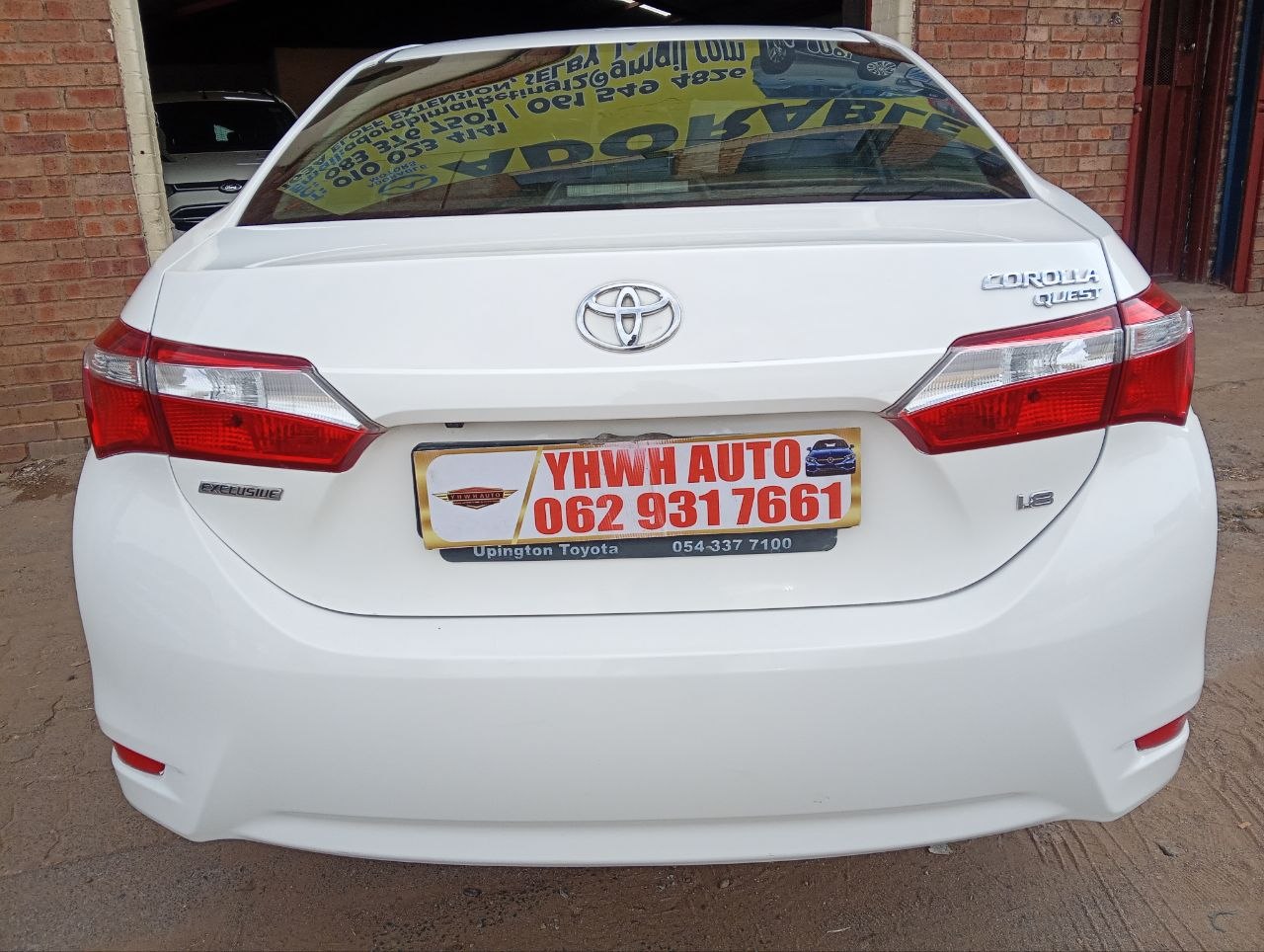 Used 2020 Toyota Corolla Quest 1.8 Prestige manual - Private Seller Used 2020 Toyota Corolla Quest 1.8 Prestige manual - Private Seller