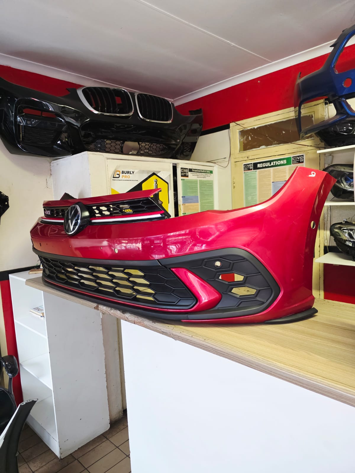 IN A PRESTINE CONDITION 2023 VW POLO 9 GTI COMPLETE BUMPER FOR SALE - Private Seller IN A PRESTINE CONDITION 2023 VW POLO 9 GTI COMPLETE BUMPER FOR SALE - Private Seller