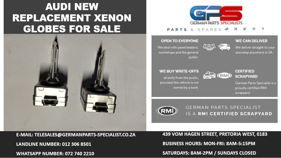 NEW XENON GLOBES FOR AUDI - Private Seller