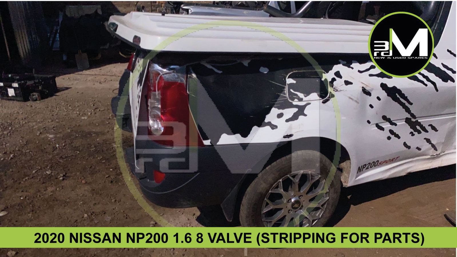 2020 NISSAN NP200 1.6 8 VALVE (STRIPPING FOR PARTS) - Private Seller 2020 NISSAN NP200 1.6 8 VALVE (STRIPPING FOR PARTS) - Private Seller