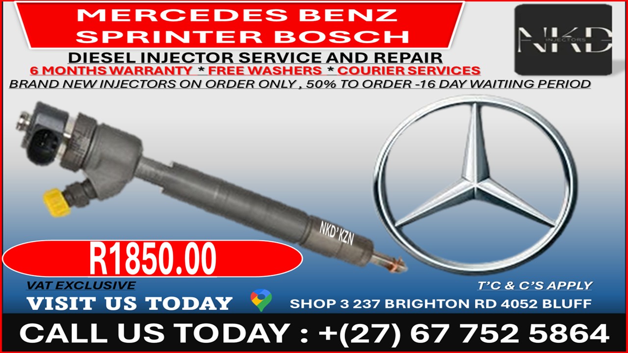 Mercedes C270 Bosch Diesel Injectors on Recondition - Private Seller Mercedes C270 Bosch Diesel Injectors on Recondition - Private Seller