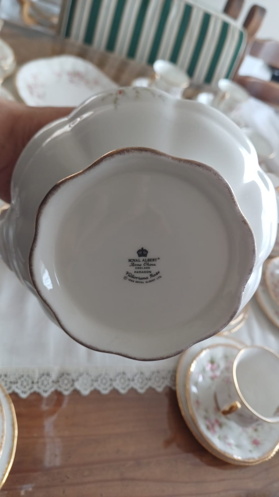 Royal Albert Fine Bone China and Paragon Victorian Rose Fine China