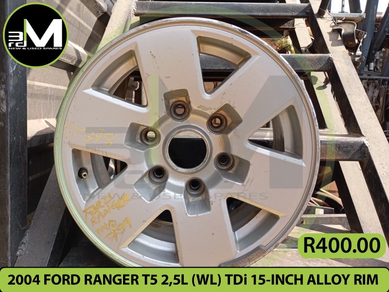 MV0759---2004-FORD-RANGER-T5-2,5L-(WL)-TDi-15-INCH-ALLOY-RIM-#377