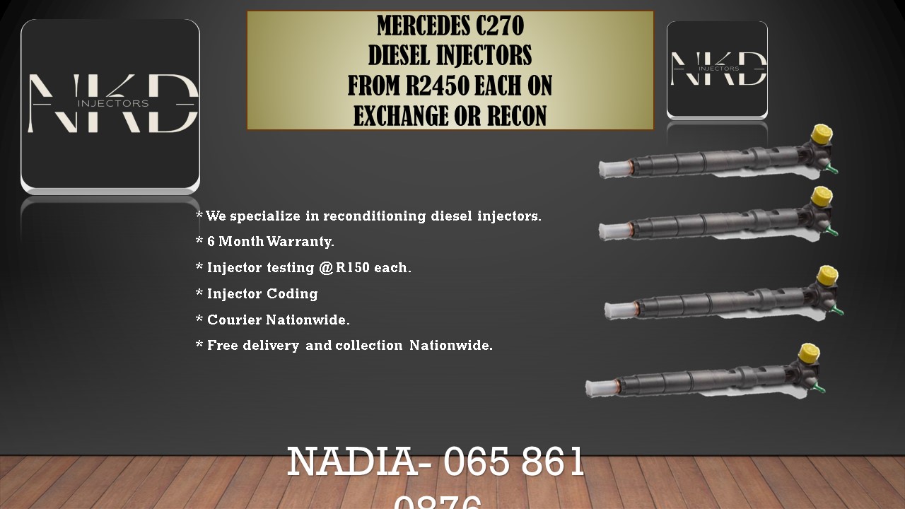 DIESEL INJECTORS FOR SALE FOR MERCEDES C270 DELPHI OR RECON - Private Seller DIESEL INJECTORS FOR SALE FOR MERCEDES C270 DELPHI OR RECON - Private Seller