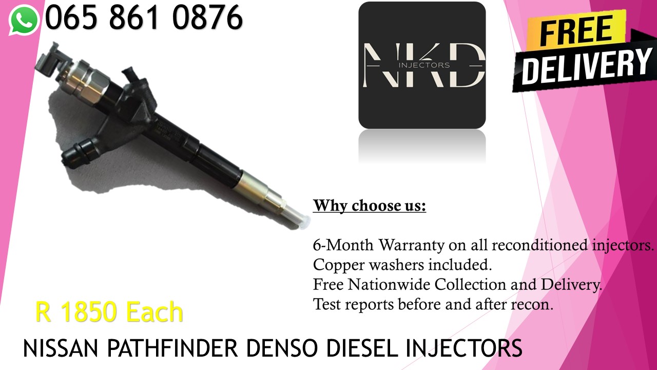 NISSAN PATHFINDER DIESEL INJECTORS FOR SALE / RECON. - Private Seller NISSAN PATHFINDER DIESEL INJECTORS FOR SALE / RECON. - Private Seller
