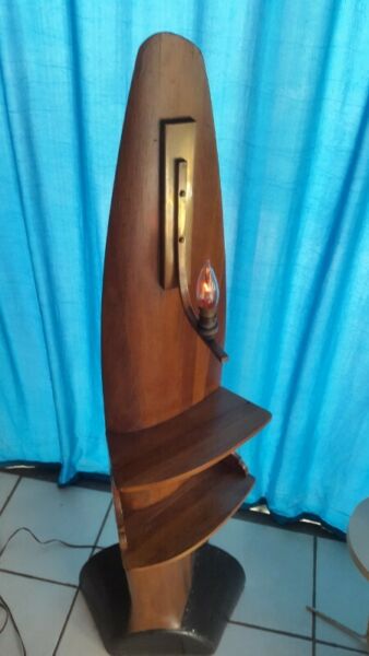 Old world Wooden plane prop made into unique lamp stand. ON SPECIAL!! Make OFFER Old world Wooden plane prop made into unique lamp stand. ON SPECIAL!! Make OFFER