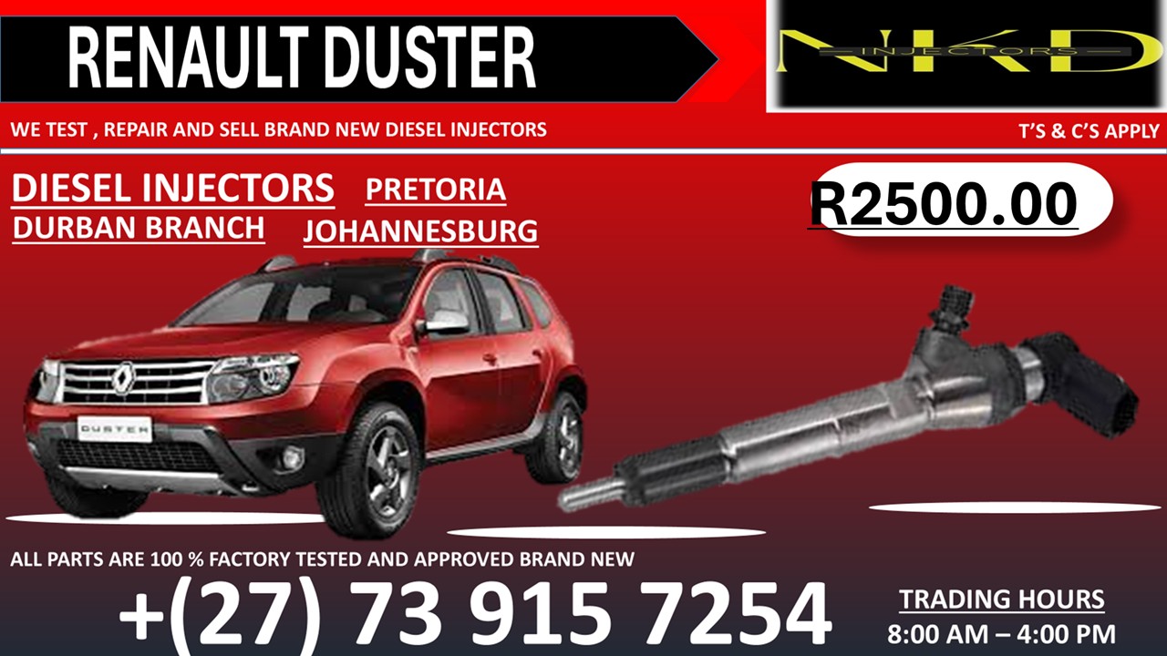 Duster Diesel Injectors Renault Repair and Brand New - Private Seller Duster Diesel Injectors Renault Repair and Brand New - Private Seller