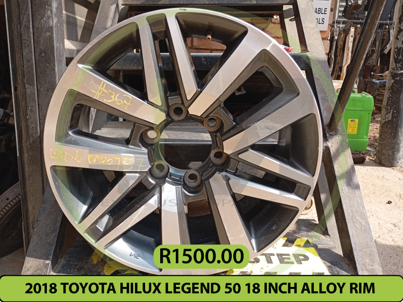 MV0757---2018-TOYOTA-HILUX-LEGEND-50-18-INCH-ALLOY-RIM-367 - Private Seller MV0757---2018-TOYOTA-HILUX-LEGEND-50-18-INCH-ALLOY-RIM-367 - Private Seller