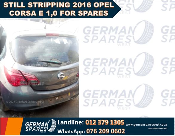 WE STILL STRIPPING A 2016 OPEL CORSA E 1.0  FOR USED SPARES - Private Seller