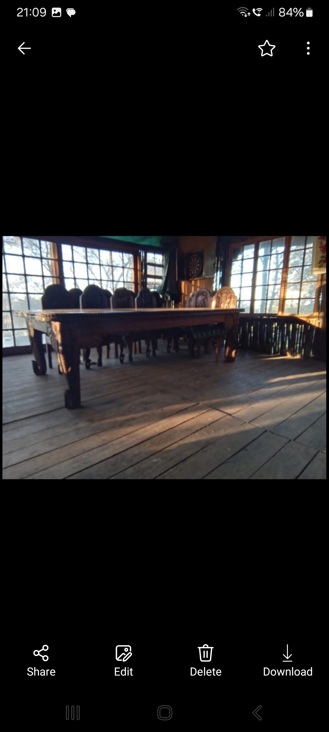 Antique chairs and furniture
