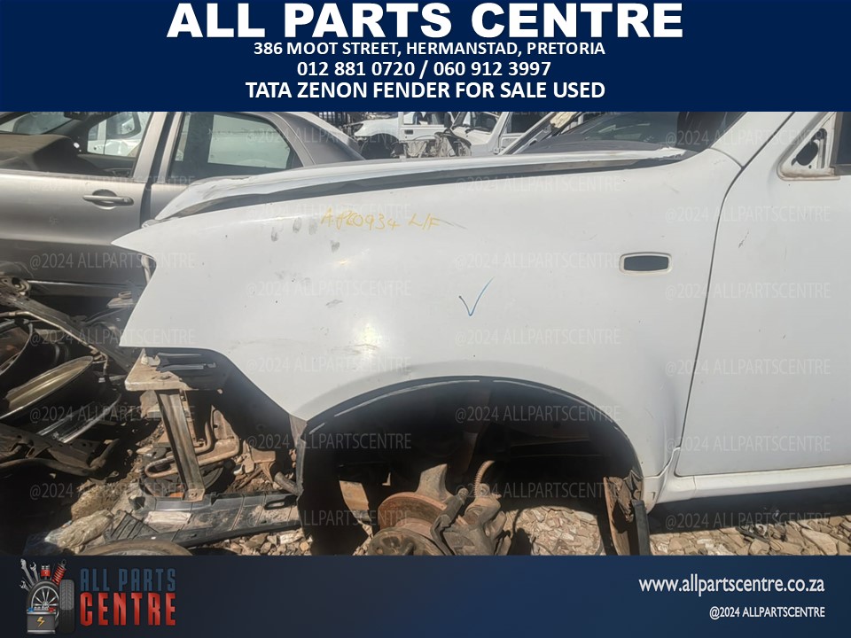 Tata Zenon left side fender for sale used Tata Zenon left side fender for sale used
