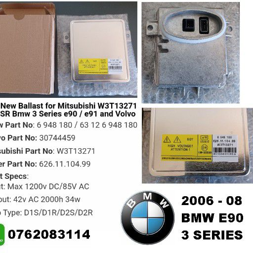 BMW E90 2006 – 08 Headlight Xenon Ballast module