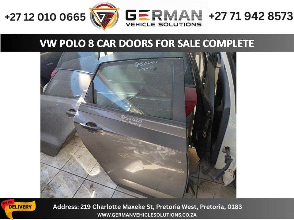 vw polo 8 complete car doors for sale used - Private Seller vw polo 8 complete car doors for sale used - Private Seller